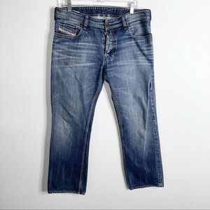 Diesel Jeans Men 32 X 30 Zantiny Bootcut Medium Wash Y2K CL